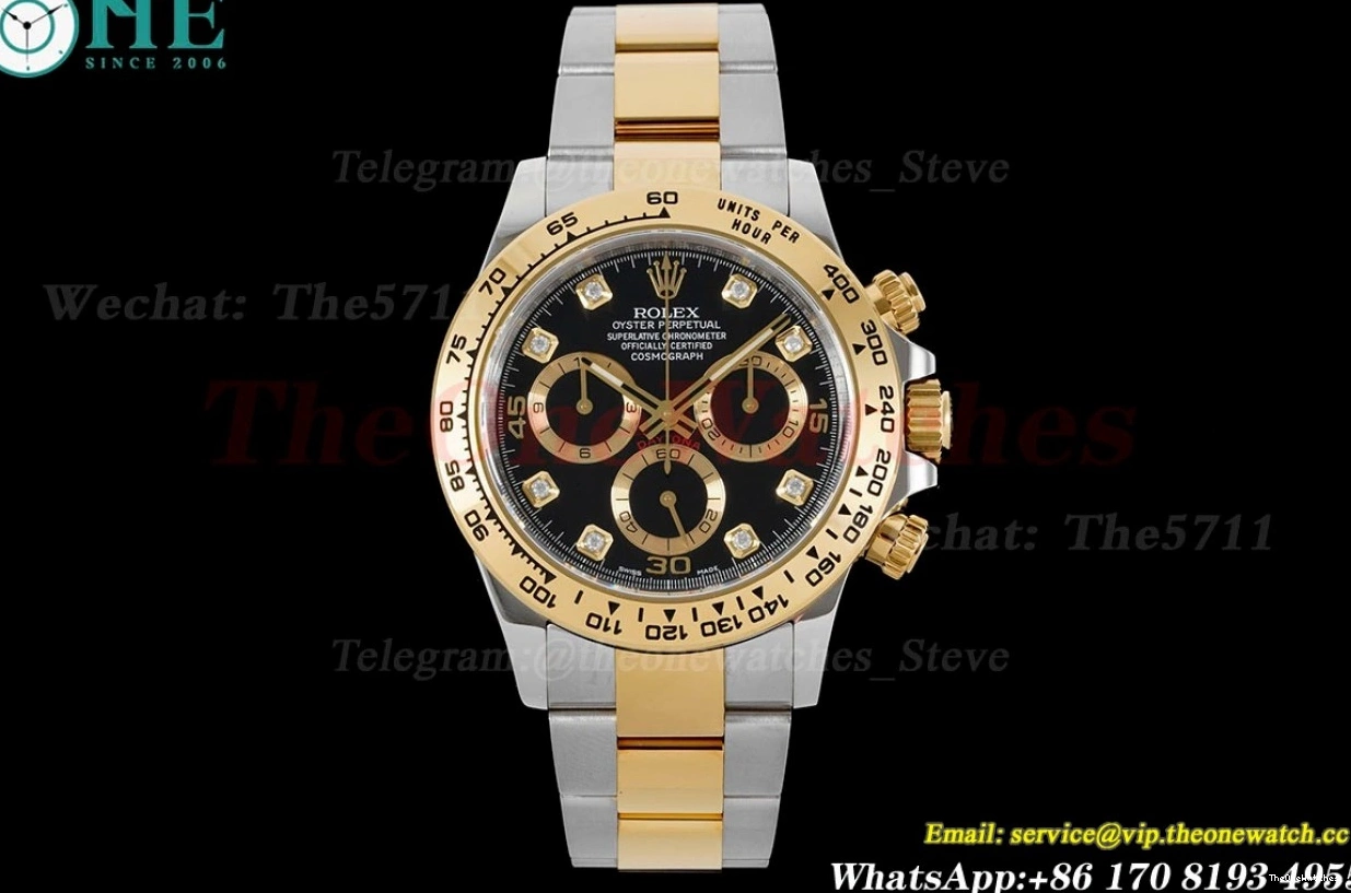 YG 40MM 116503 Daytona Clean DD4130 Black Black SS 0502